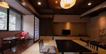 Suite with exclusive hot spring- HAKUSEN